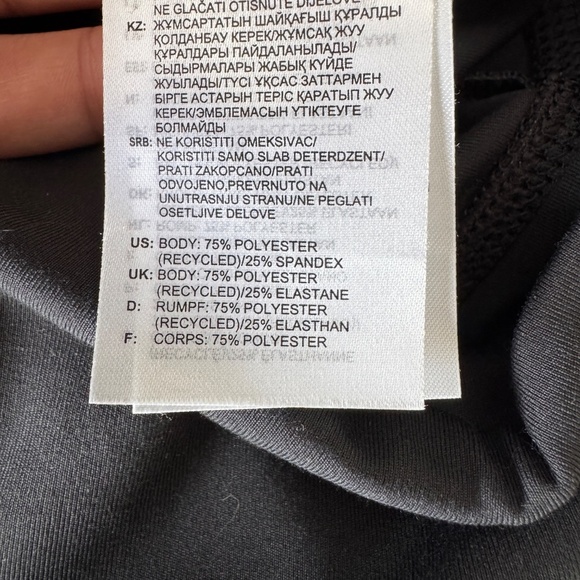 ADIDAS PrimeGreen AeroReady Performance Capri Athletic Pants Black Size Small - Picture 7 of 11